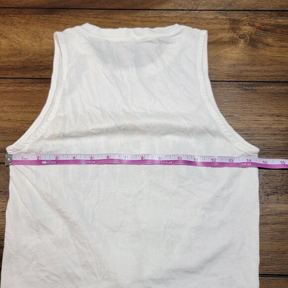 "Equality The Future Is Love" Graphic Sleeveless Top White - Size XS - Picture 6 of 6